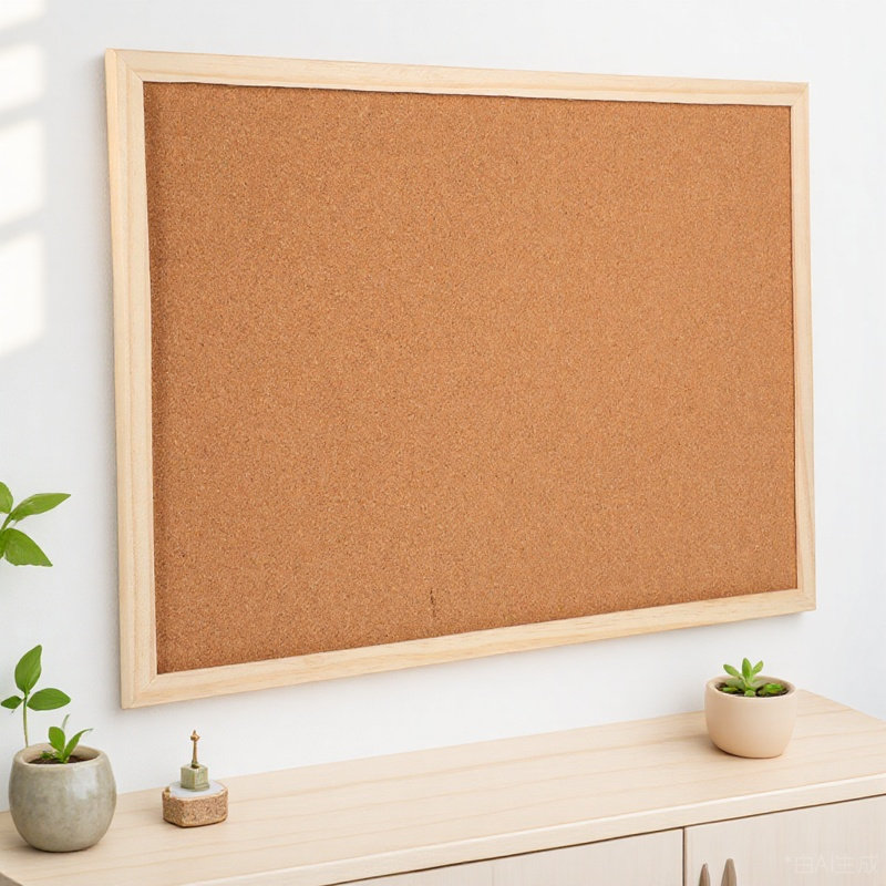 Bulletin Board Cork - 1 Set Robuste, leichte Holz-Korktafel, kleine