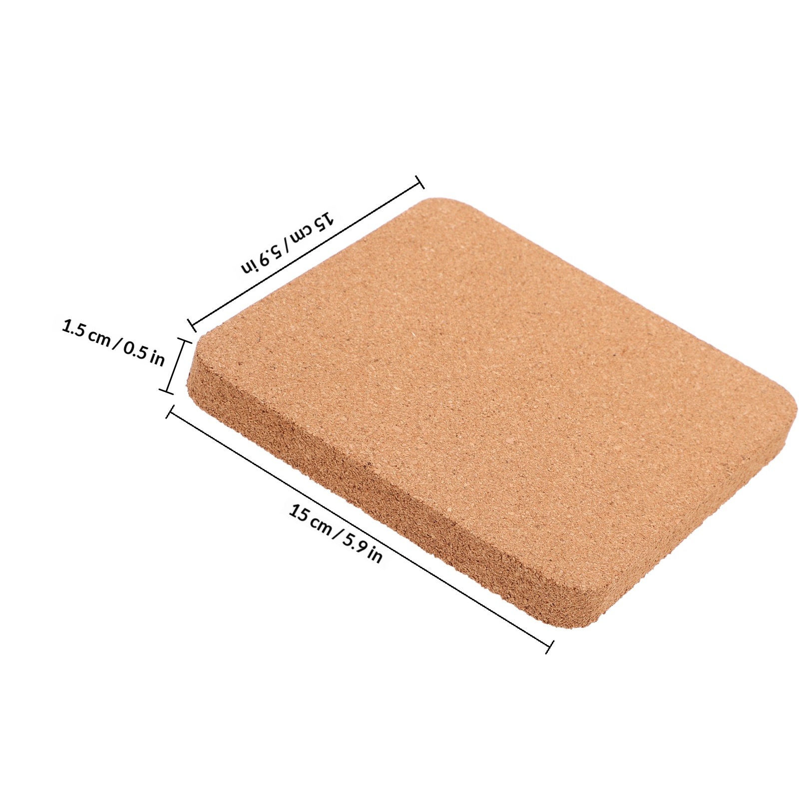 2-teiliges Set aus dickem Kork – Bulletin Board Cork Bewertung und Preis