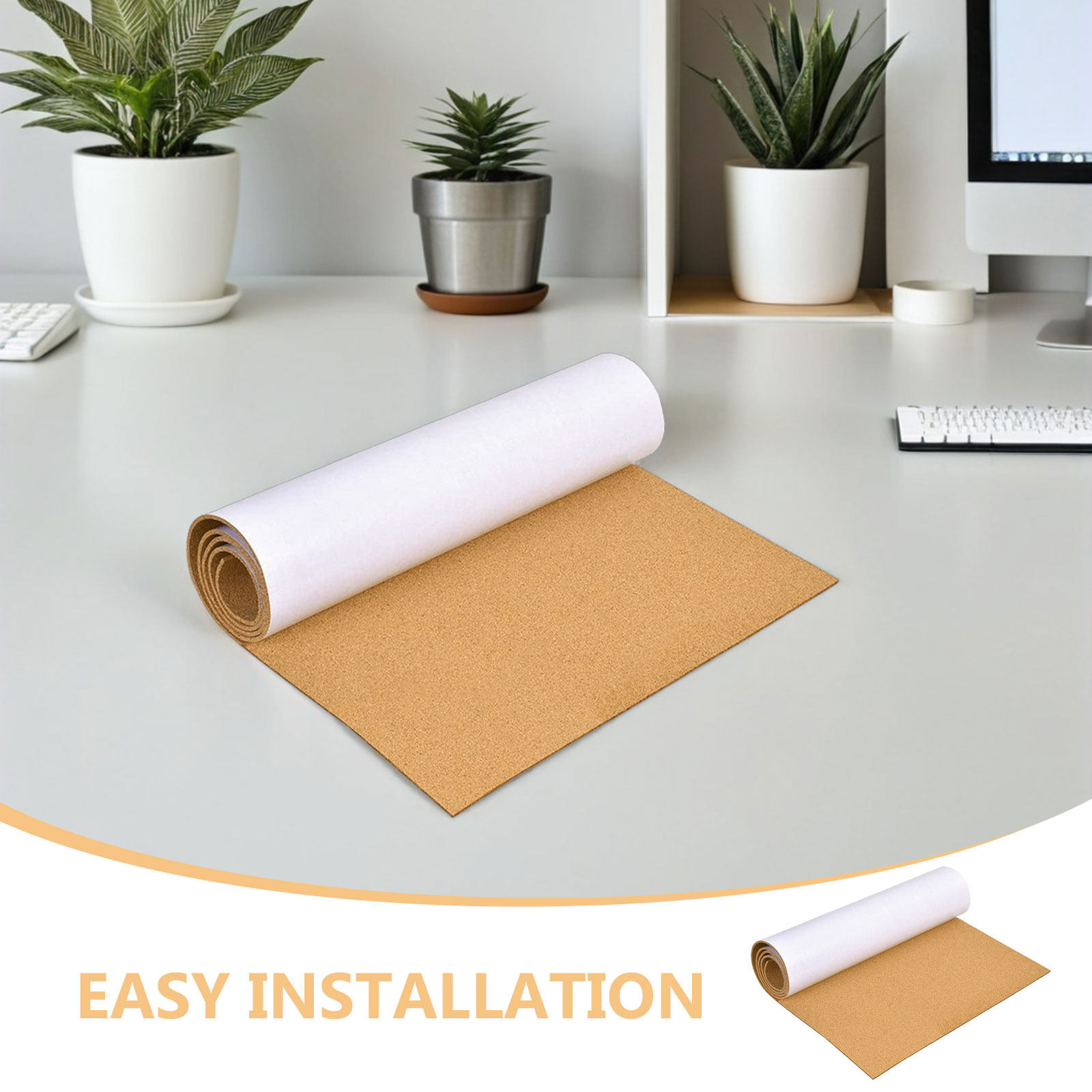 Selbstklebende Korkplattenroll – Bulletin Board Cork Bewertung und Preis