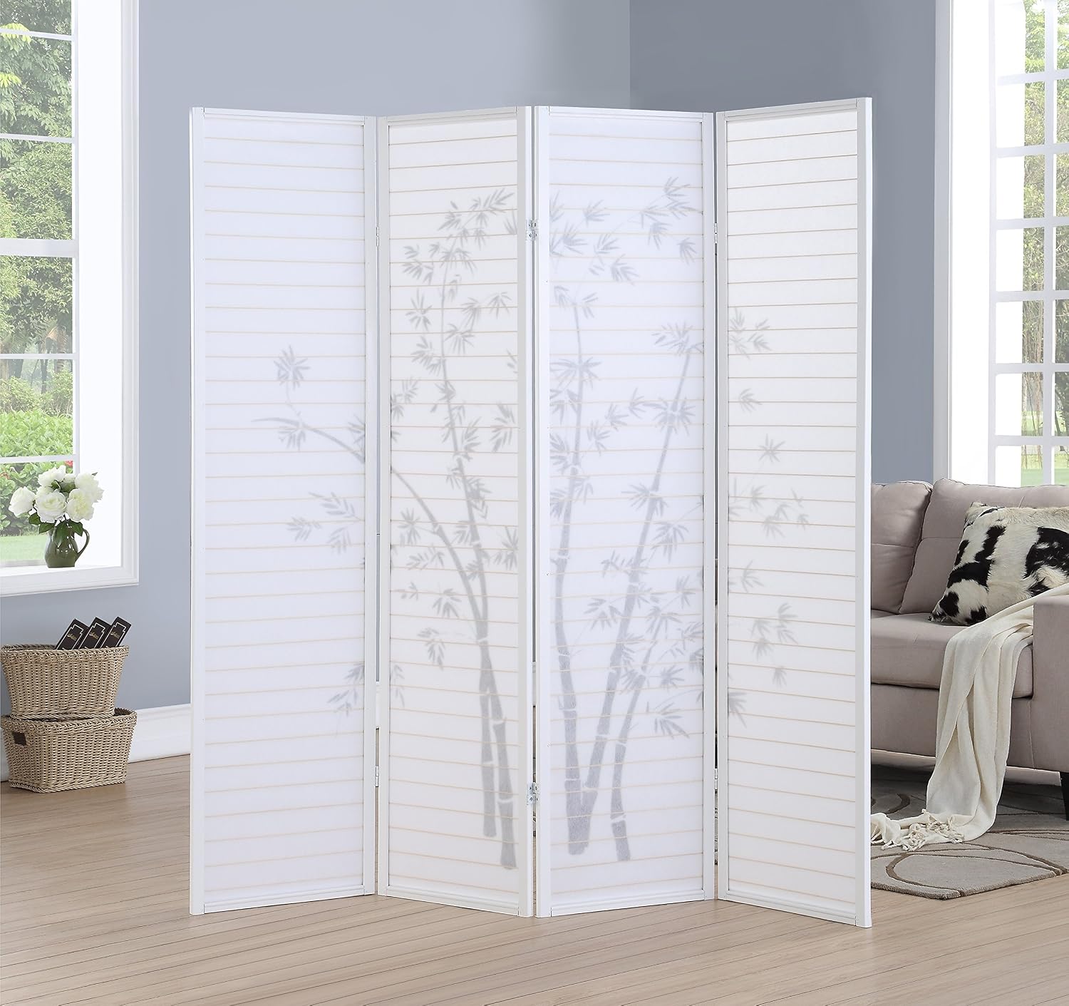 4-teiliger Raumteiler mit Bamb – Room Divider Bamboo Bewertung und Preis