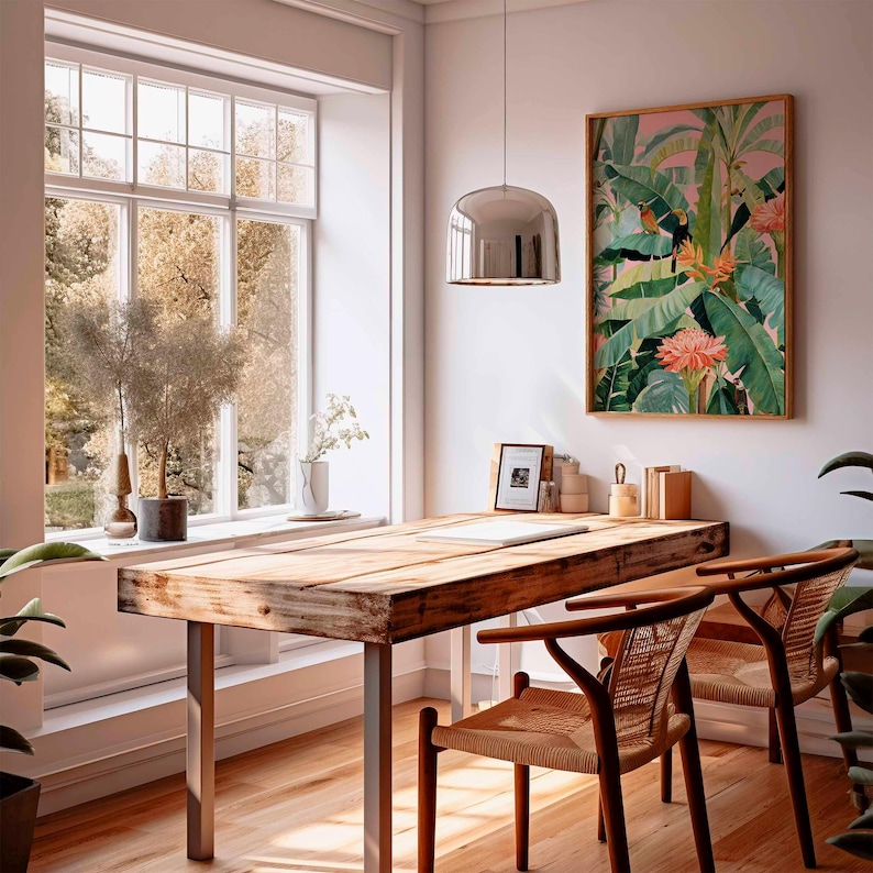 1 Stück Retro-Tropen-Leinwandp – Office Furniture Loft Bewertung und Preis