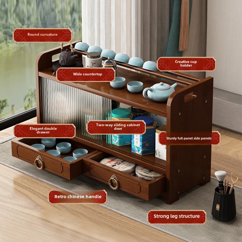 Desktop Tee-Set Display Rack K – Room Divider Bamboo Bewertung und Preis