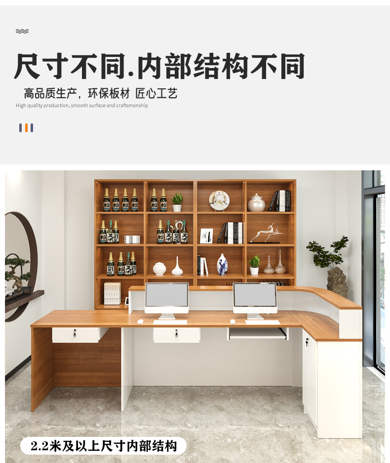 Industrieller Empfangstresen m – Office Furniture Usa Bewertung und Preis