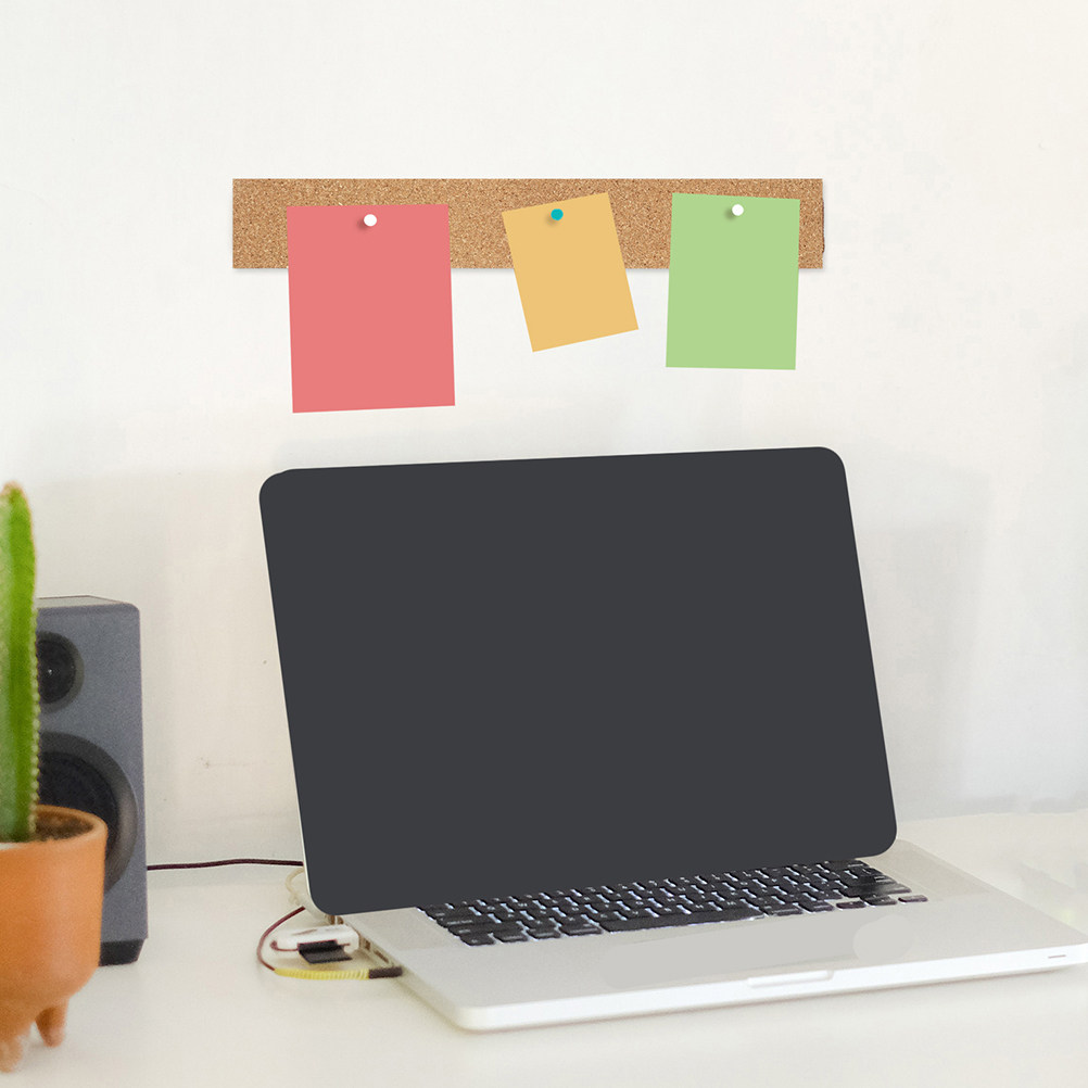 4 Stück braune Kork-Wandstreif – Bulletin Board Cork Bewertung und Preis