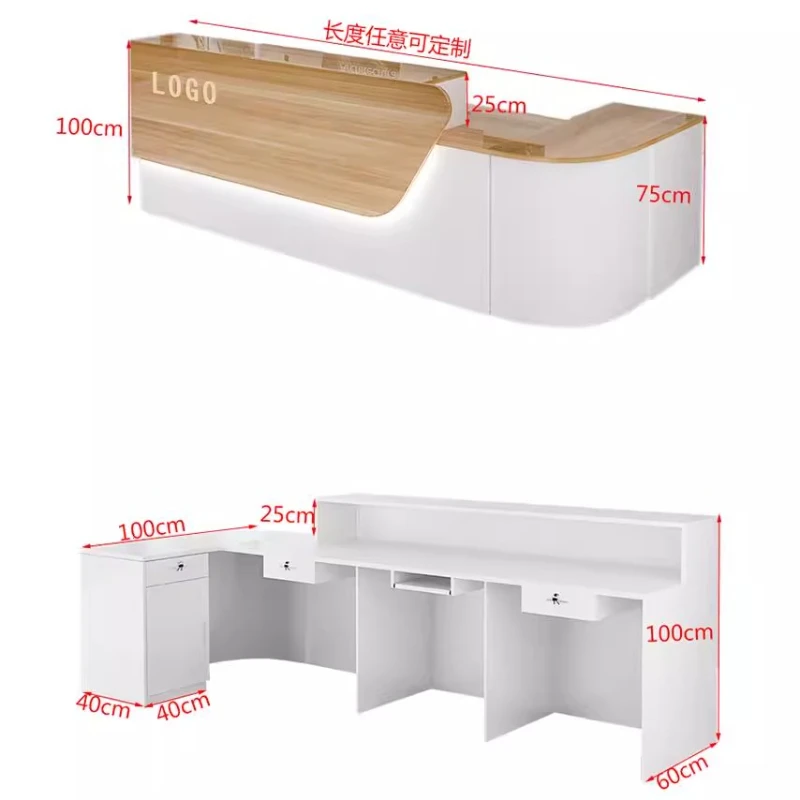 Luxuriöser Empfangstresen mit  – Office Furniture Usa Bewertung und Preis