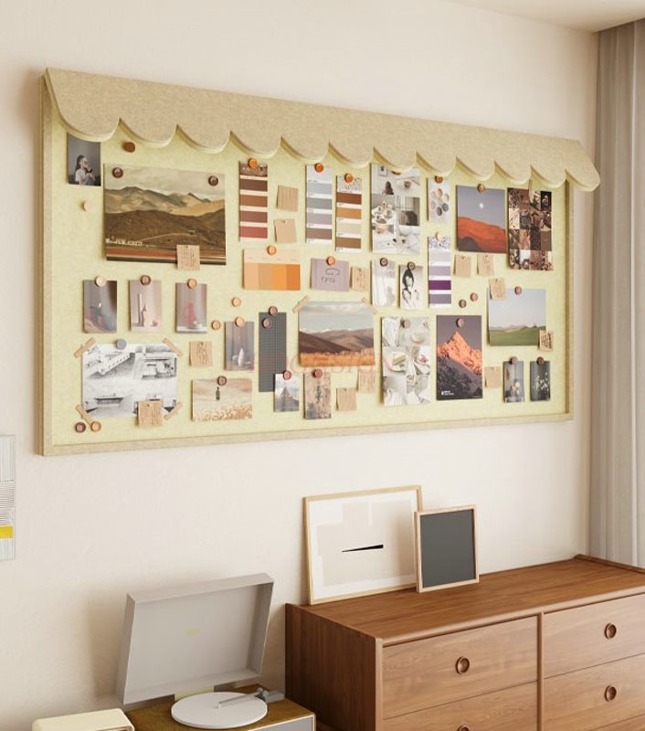 1 Stück stereoskopische Traufe – Bulletin Board Cork Bewertung und Preis