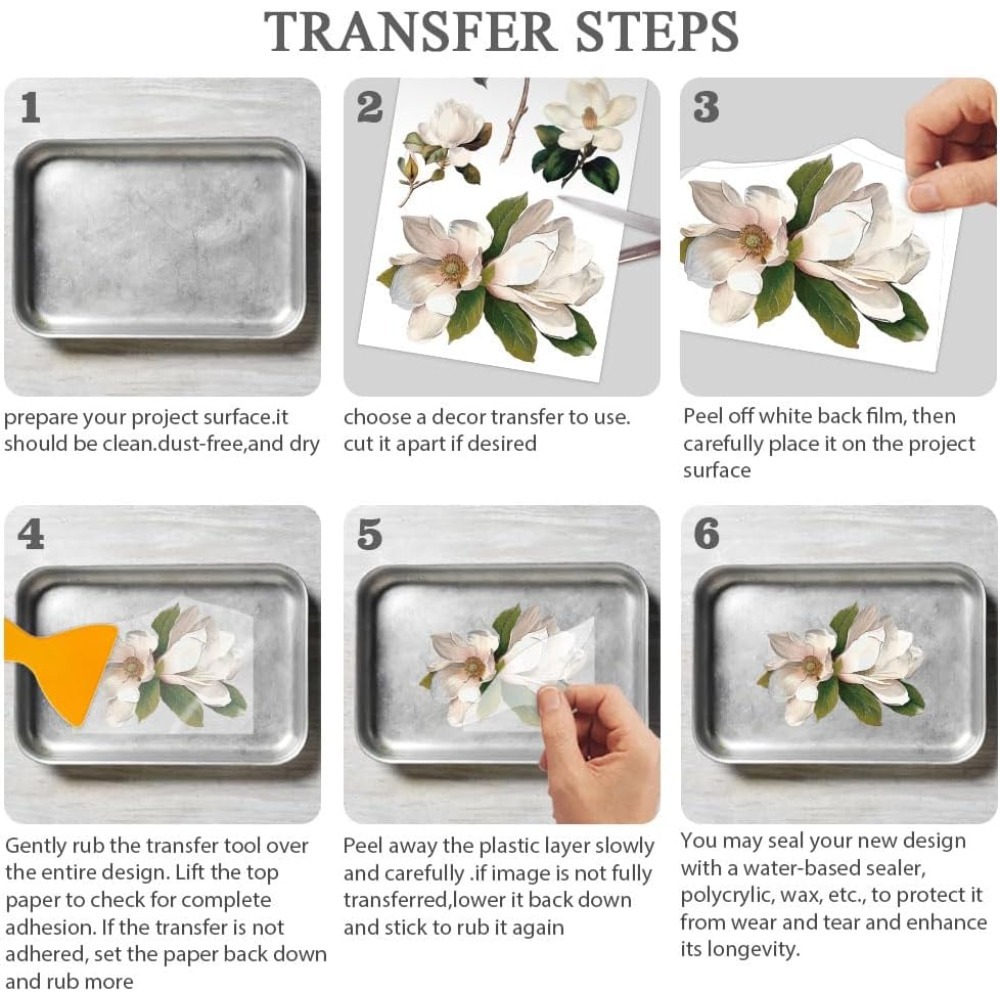 3 Stück/Set Rose Rub on Transf – Office Furniture Loft Bewertung und Preis