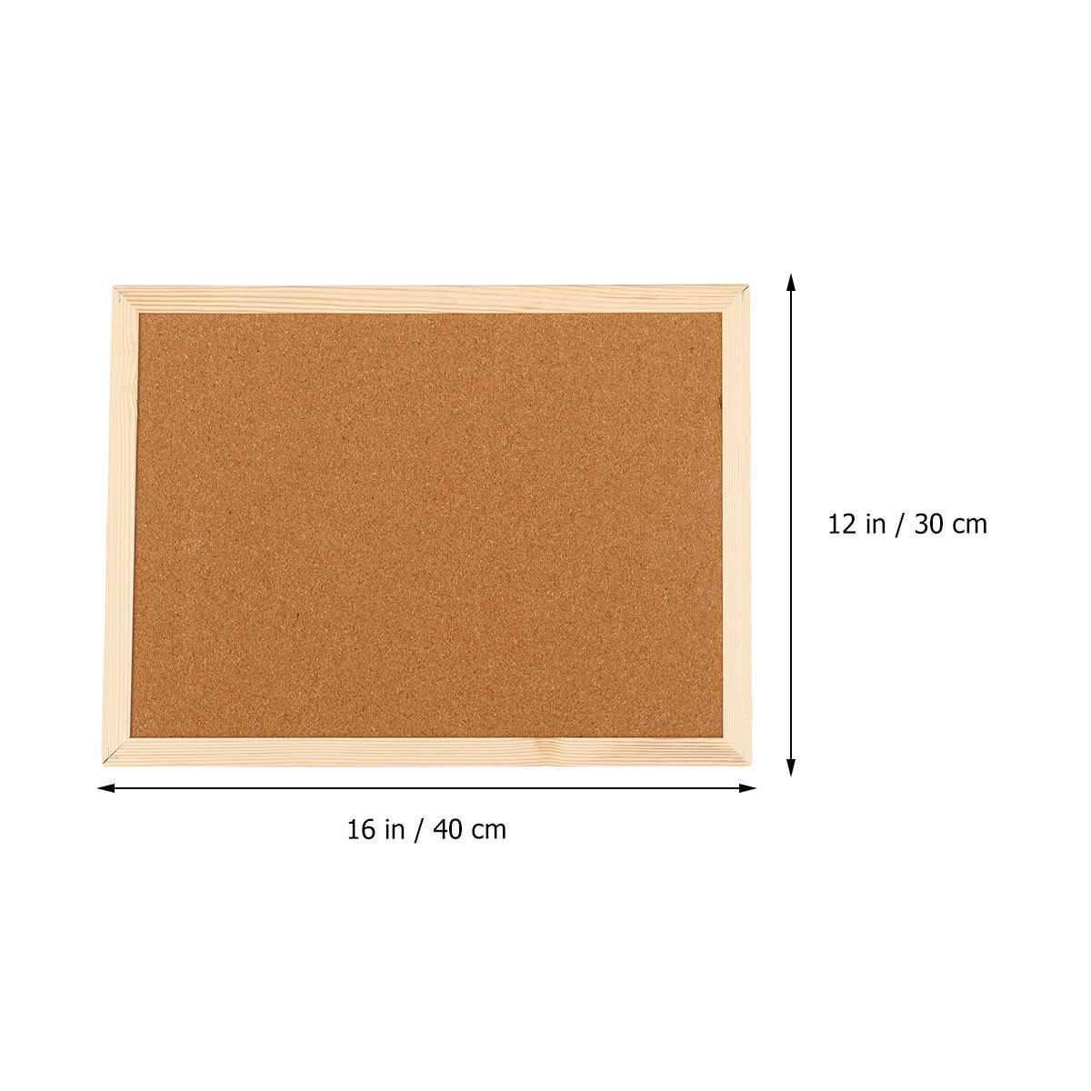 Weiche Kork-Pinnwand mit Holzr – Bulletin Board Cork Bewertung und Preis